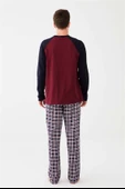 Mod Collection 3526 Erkek Yuvarlak Yaka Pijama Takımı - 2