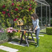 Worx Wx051 Çok Fonksiyonlu Katlanabilir Çalışma Tezgâhı + 2 Adet Tetik İşkence thumbnail 9