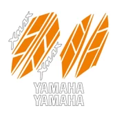 Yamaha Xmax Uyumlu Sticker Set 001 - 1