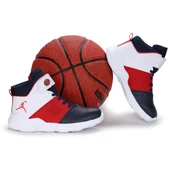 Kiko Kids Rio Günlük Spor Kız/Erkek Çocuk Basketbol Ayakkabısı Lacivert - Kırmızı thumbnail 3