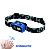 Mercure MC6566 Ledli Kafa Lambası Hareket Sensörlü 3 Modlu Fener thumbnail 1