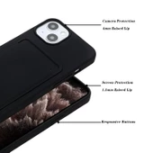 iPhone Kartlıklı Silikon Kamera Korumalı Kılıf - 2