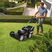 WORX WG749E 40Volt 4.0Ah. Li-ion 46CM Profesyonel Kömürsüz Şarjlı Çim Biçme - 7