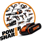 WORX WG163E.9 20Volt 30cm Profesyonel Teleskobik Misinalı Çim ve Kenar Kesme (Akü Dahil Değildir) - 11