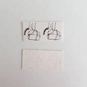 History Kartuş Ağzı Bant Açma Etiketi 500 Adet /1 Paket - 1