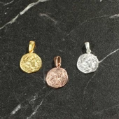 925 Ayar Gümüş Sezar Kafalı Kolye Ucu thumbnail 1