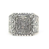 El Kalemli 925 Ayar Gümüş Erkek Yüzüğü thumbnail 3