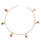 925 Ayar Gümüş Çilekli Mineli Halhal thumbnail 1