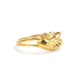 925 Ayar Gümüş Kuğu Model Yüzük thumbnail 3