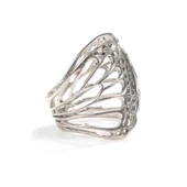 925 Ayar Gümüş Quadri Kelebeği Model Yüzük thumbnail 5