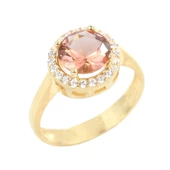 925 Ayar Gümüş Yuvarlak Zultanit Taşlı Yüzük thumbnail 11