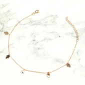 925 Ayar Gümüş Zirkon Taşlı El Modeli Halhal thumbnail 3