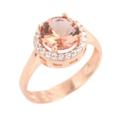 925 Ayar Gümüş Yuvarlak Zultanit Taşlı Yüzük thumbnail 7