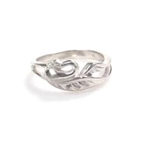 925 Ayar Gümüş Kuğu Model Yüzük thumbnail 8