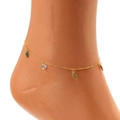 925 Ayar Gümüş Zirkon Taşlı El Modeli Halhal thumbnail 6