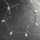 925 Ayar Gümüş 6 Adet Fatma Ana Eli Objeli Halhal thumbnail 1