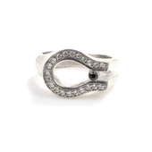 925 Ayar Gümüş At Nalı Model Yüzük thumbnail 7