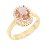 925 Ayar Gümüş Oval Zultanit Taşlı Yüzük thumbnail 11