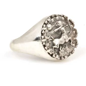 Gümüş Yay Burcu Erkek Yüzüğü thumbnail 3