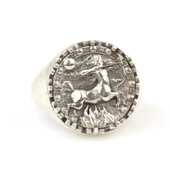 Gümüş Yay Burcu Erkek Yüzüğü thumbnail 2