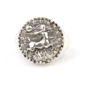 Gümüş Yay Burcu Erkek Yüzüğü thumbnail 5