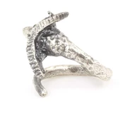 Gümüş Koç Başı Elişi Yüzük thumbnail 4