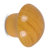 Mantar Düğme Mobilya Mutfak Çekmece Dolap Dolabı Kulbu Kulpu Kulpları Açık Kayın Renk Metal 10 Adet - 4