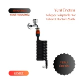 Plasyay Spiral Wc Hortumu Rekorlu ve Duvara Sabitlemeli - 1