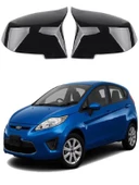 Ford Fiesta 08-17 Araca Özel Batman Yarasa Ayna Kapağı Pianoblack - 1