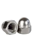 Norm Kör Somun Kaplamalı Metrik 5 mm Beyaz 20'lu Paket - 1