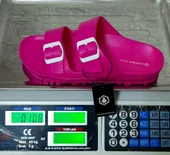 Hammerjack 234 Fuşya Pembe Çift Tokalı Havuz Plaj Günlük Terlik thumbnail 3