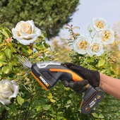 WORX WG801E.5 20Volt 2.0Ah. Li-ion Şarjlı Profesyonel Avuç İçi Çim Kesme, Çit Budama/Çapalama - 4