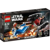 Lego Star Wars 75196 A-Wing Vs. Tıe Silencer Microfighters - 2