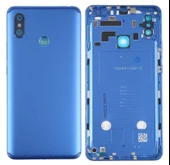 Xiaomi Mi Max 3 Boş Kasa Arka Kapak Pil Batarya Kapağı Orjinal - 3