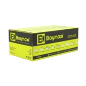 Baymax İş Güvenlik Gözlüğü Koruyucu Silikonlu Gözlük S600 Füme (12 ADET) thumbnail 6