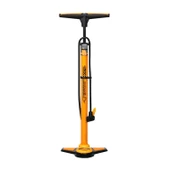 İngco El Tipi Bisiklet Hava Pompası Basınç Göstergeli Ayak Tutamaklı thumbnail 1