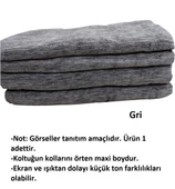 Mandaş 1 Adet Şönil Dokuma Kaymaz Maxi Koltuk-Çekyat Örtüsü(180x300) - 6