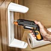 Worx Wx255 4Volt/1.5Ah. Li-İon Şarjlı Şarjörlü Tornavida + 6 Adet Bits Uç + Vida Tutucu - 7