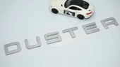DK Tuning Duster Ön Kaput Gri ABS 3M 3D Yazı Logo Dacia İle Uyumlu - 2