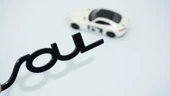 DK Tuning Soul Bagaj Siyah ABS 3M 3D Yazı Logo Kia İle Uyumlu - 1