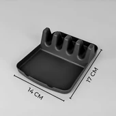 Hometarz Çoklu Kaşıklık Kevgir Spatula Tencere Kapağı Düzenleyici - 4