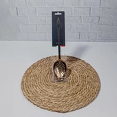 Hometarz Lüx Gold Metal Delikli Sos Kevgiri Paslanmaz Çelik - 4