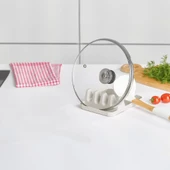 Hometarz Çoklu Kaşıklık Kevgir Spatula Tencere Kapağı Düzenleyici - 2