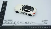 DK Tuning Porsche Taycan S Bagaj 3M 3D Gri ABS Yazı Logo Amblem thumbnail 3