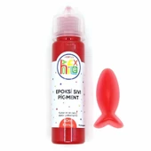 SIVI PİGMENT BOYA TRANSPARAN 60 ml KIRMIZI - 1