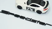 DK Tuning Porsche 356 Speedster Bagaj Siyah ABS Yazı Logo Amblem - 4