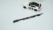 DK Tuning Porsche 356 Speedster Bagaj Siyah ABS Yazı Logo Amblem - 2
