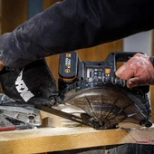 WORX WX845.9CB 20Volt/2.0Ah Li-ion Çift Akülü Şarjlı 216MM Profesyonel Kızaklı Gönye Kesme - 9