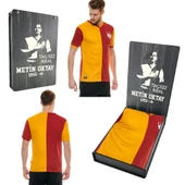 Galatasaray Orijinal Metin Oktay Fan Forma Özel Tasarım Retro Ahşap Kutulu thumbnail 1