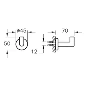 VitrA Minimax Askı Tekli A44787 - 2